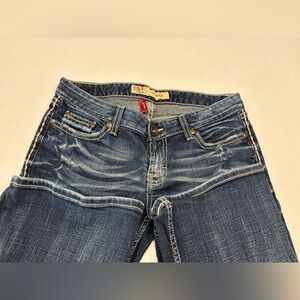 BKE Sabrina boot stretch denim jeans size 28 with 31.5” inseam used